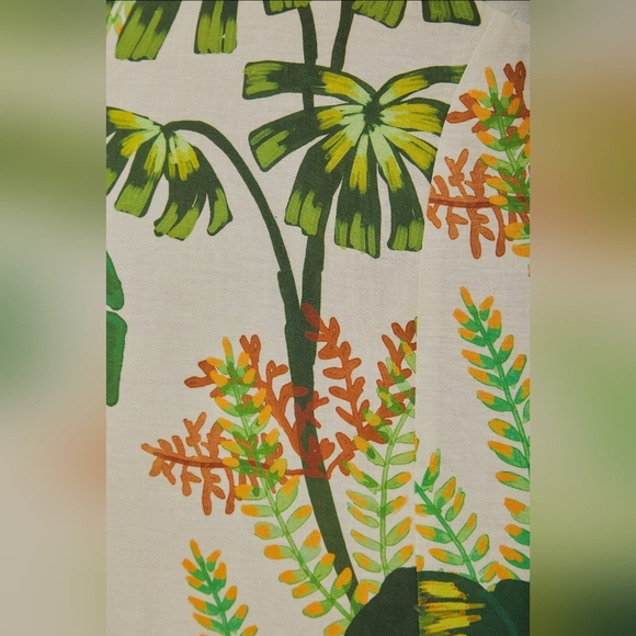 FARM Rio Tropical Forest Frienged Midi Dress - Picture 6 of 16